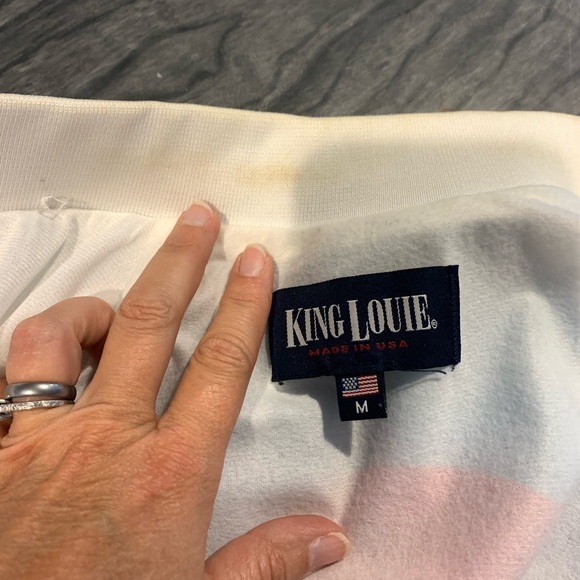 Vintage VFW satin snap jacket double sided King Louie Made in USA Medium Indiana - Picture 7 of 12